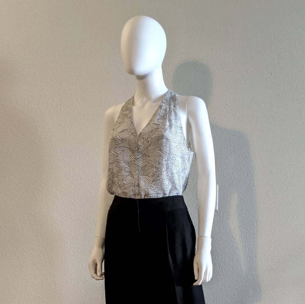 Banana Republic Bird and Waves Tank top